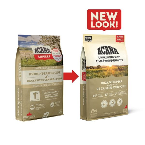 ACANA Singles Duck with Pear Recipe Dry Dog Food - Image 4