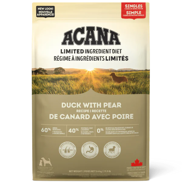 ACANA Singles Duck with Pear Recipe Dry Dog Food - Image 5