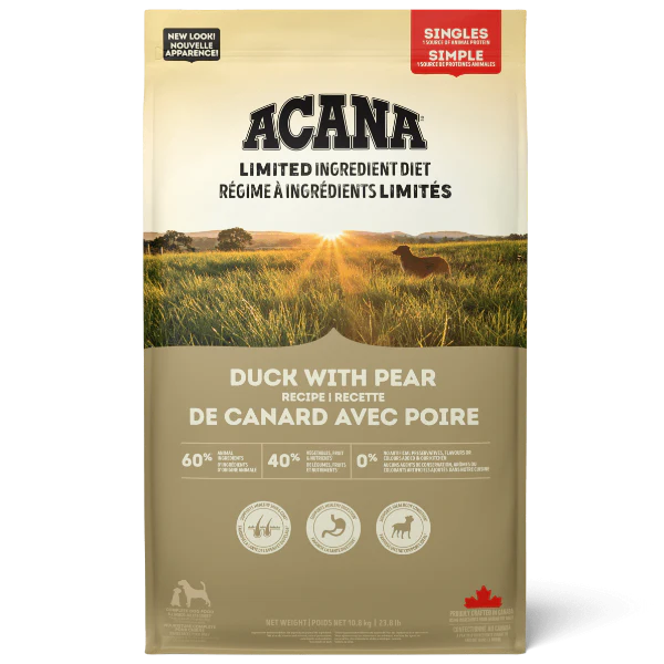 ACANA Singles Duck with Pear Recipe Dry Dog Food - Image 6