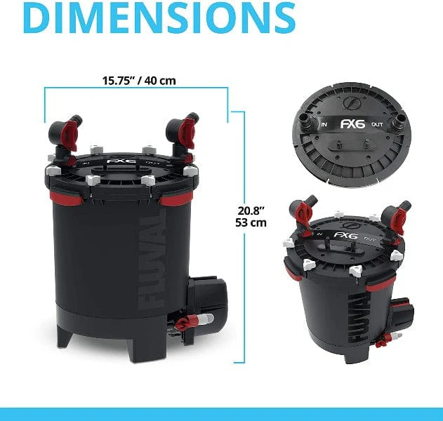 Fluval FX6 High Performance Canister Filter - Image 6