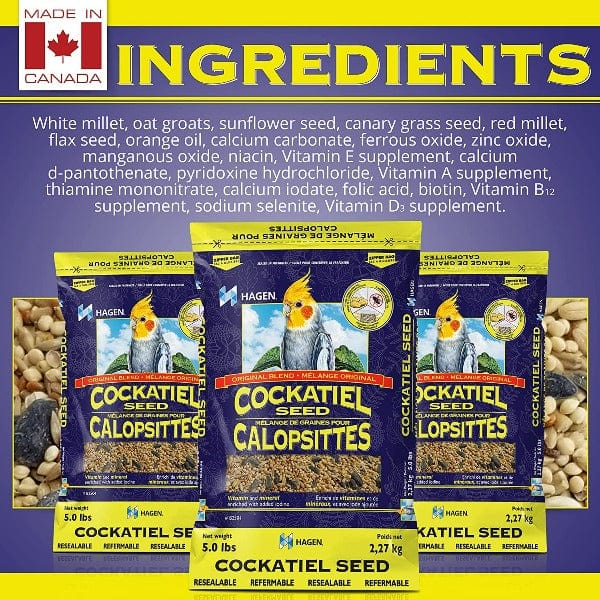 Hagen Cockatiel Staple VME Seed - Image 5