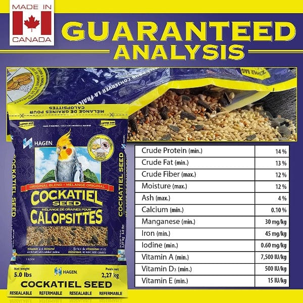 Hagen Cockatiel Staple VME Seed - Image 6