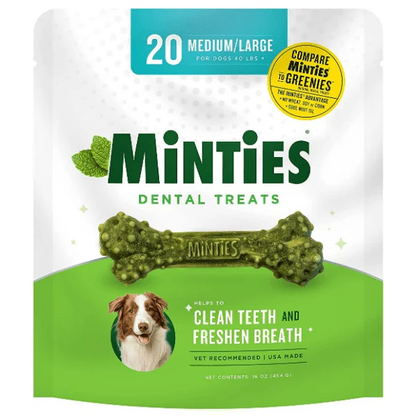 Minties Medium/Large Dental Bones for Dogs - Image 5