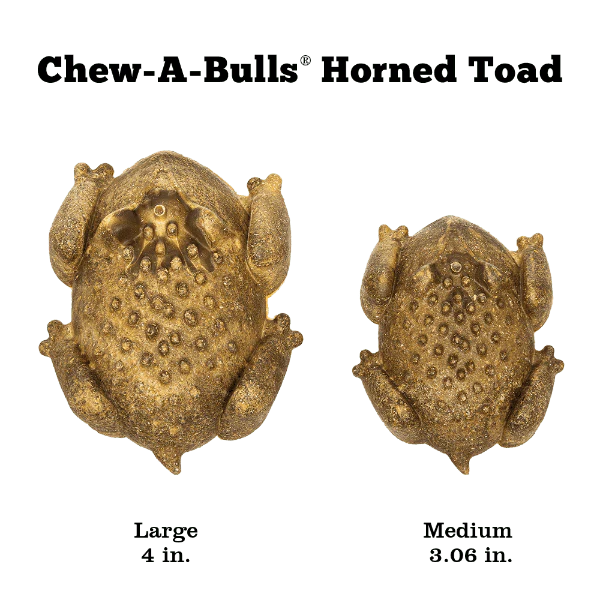RedBarn Chew-A-Bulls Horned Toad Dog Treat; Single - Image 3